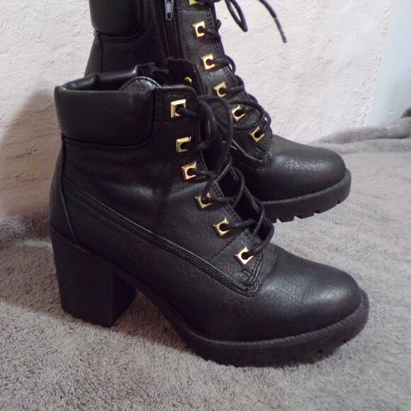 Kerin Zigisoho Boots Black Size 6.5 ZOD120918 - Picture 2 of 6